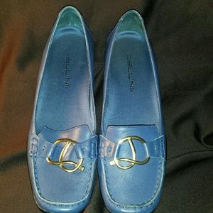 Navy Blue Bellini Loafers